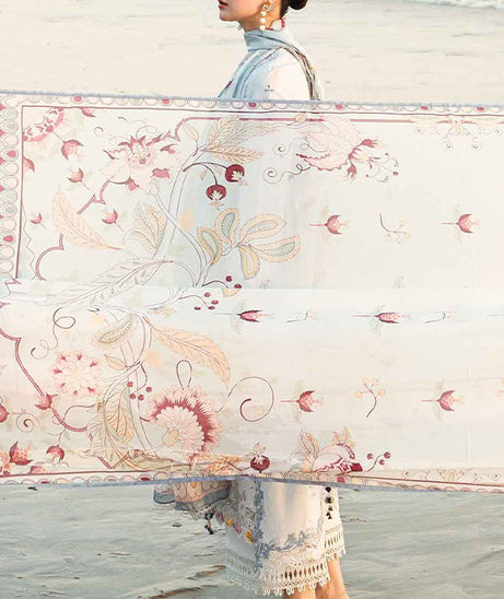 Qalamkar Sahil Luxury Lawn'25 FK#02