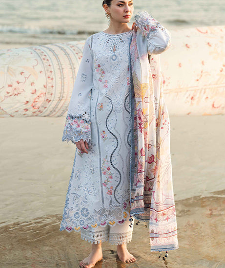 Qalamkar Sahil Luxury Lawn'25 FK#02