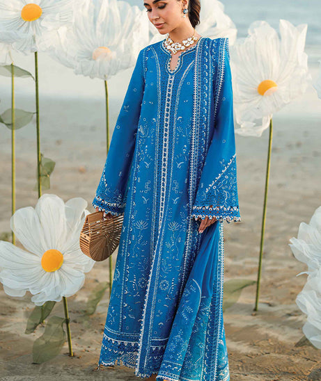 Qalamkar Sahil Luxury Lawn'25 FK#03