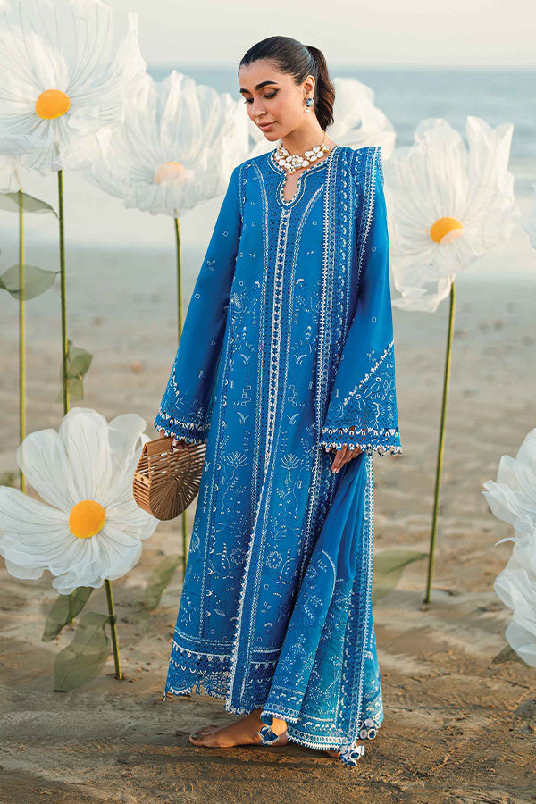 Qalamkar Sahil Luxury Lawn'25 FK#03