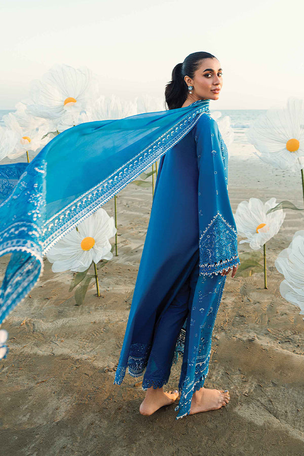 Qalamkar Sahil Luxury Lawn'25 FK#03