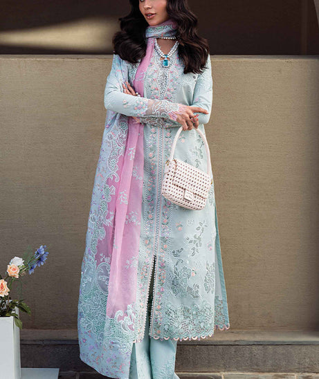 Qalamkar Sahil Luxury Lawn'25 FK#04