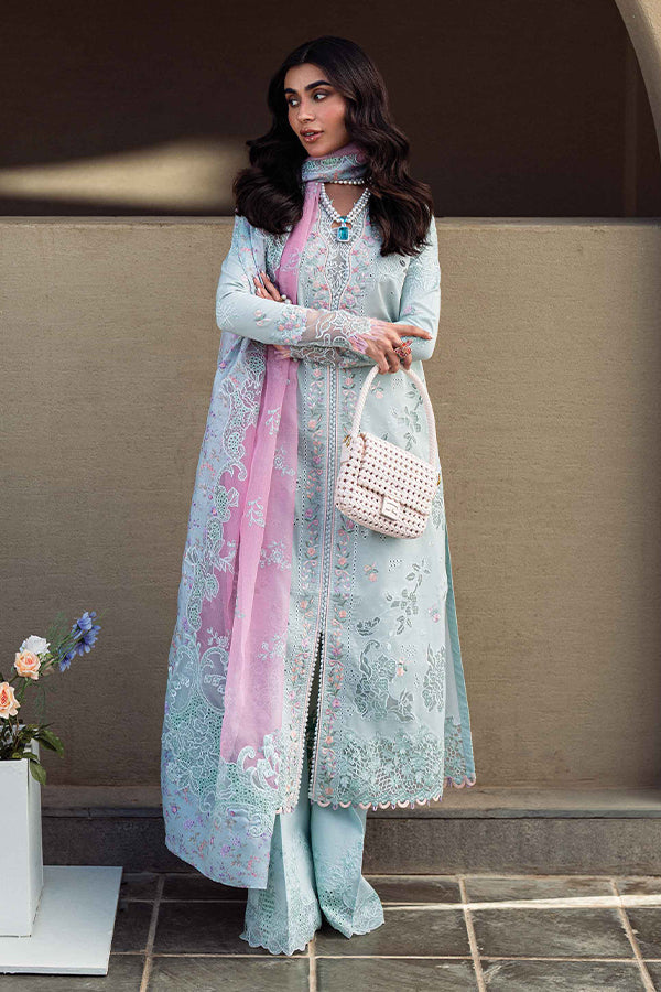 Qalamkar Sahil Luxury Lawn'25 FK#04