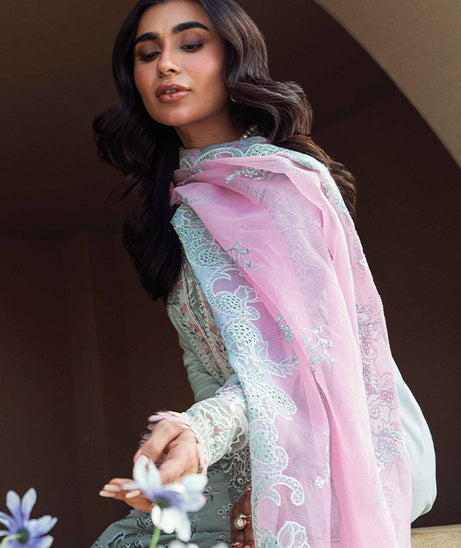 Qalamkar Sahil Luxury Lawn'25 FK#04