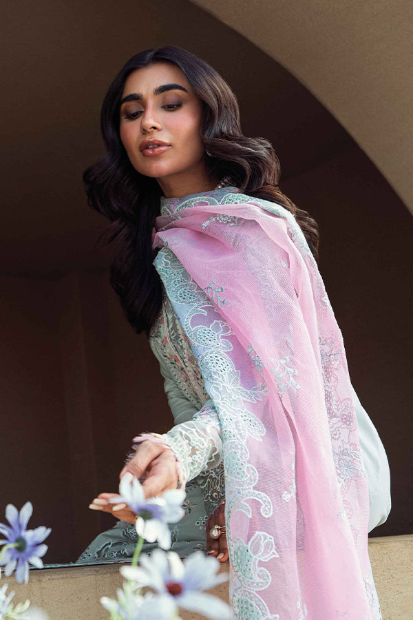 Qalamkar Sahil Luxury Lawn'25 FK#04