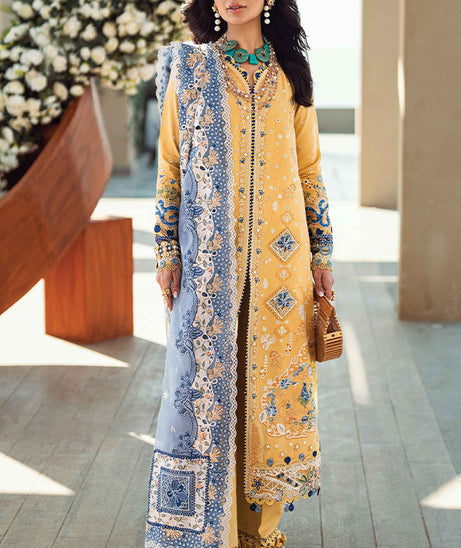 Qalamkar Sahil Luxury Lawn'25 FK#06