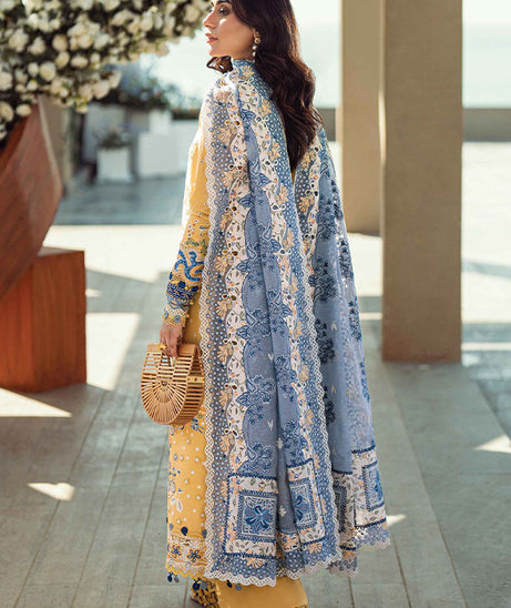Qalamkar Sahil Luxury Lawn'25 FK#06