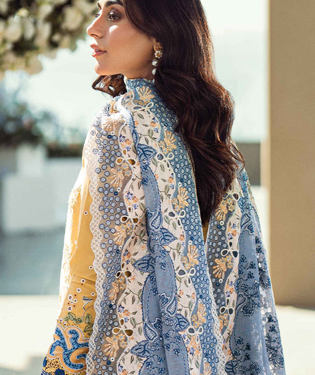 Qalamkar Sahil Luxury Lawn'25 FK#06