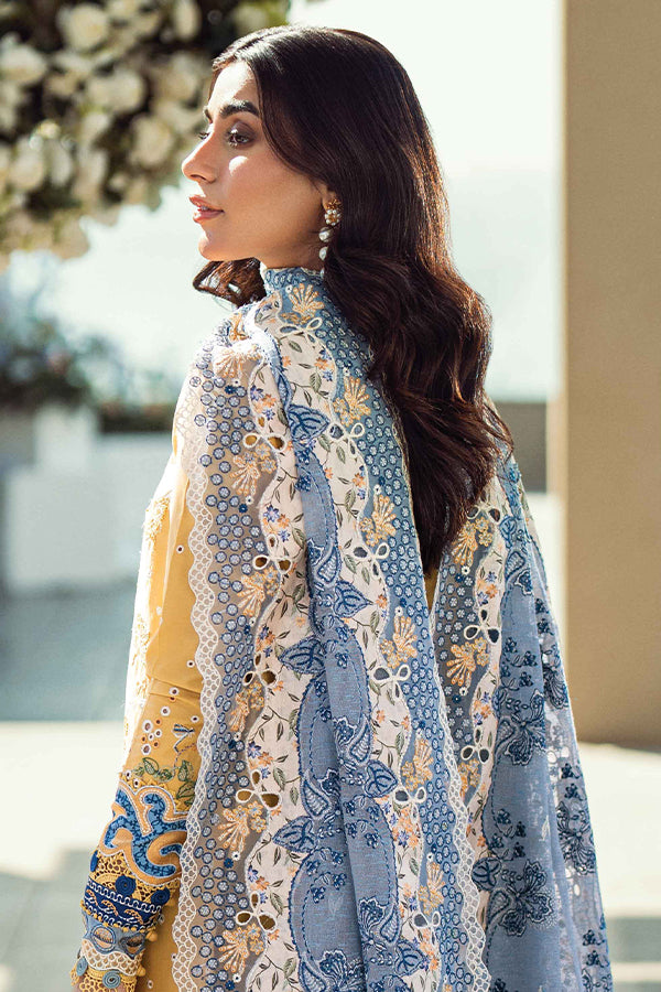 Qalamkar Sahil Luxury Lawn'25 FK#06