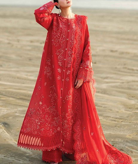 Qalamkar Sahil Luxury Lawn'25 FK#07