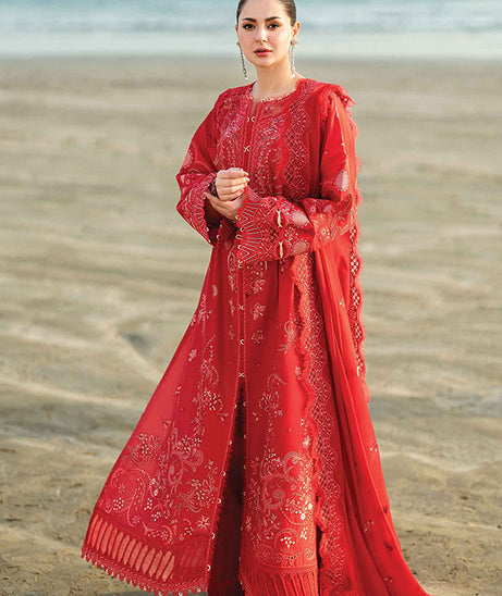 Qalamkar Sahil Luxury Lawn'25 FK#07