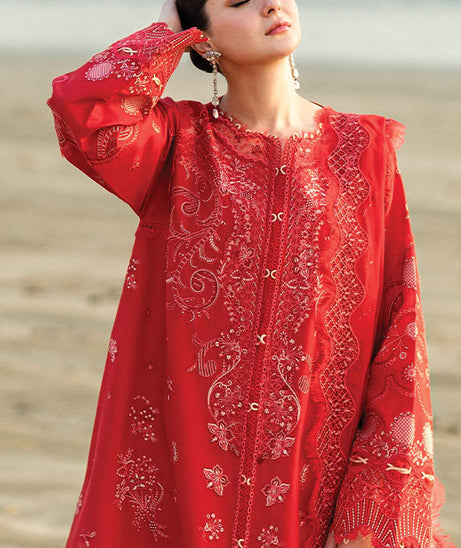 Qalamkar Sahil Luxury Lawn'25 FK#07