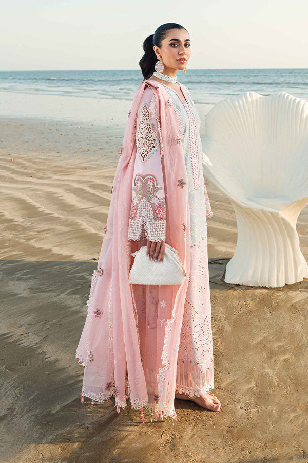 Qalamkar Sahil Luxury Lawn'25 FK#08