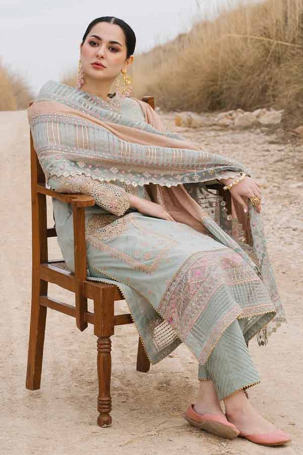 Qalamkar Marahil Luxury Lawn`22 (SAHAR)