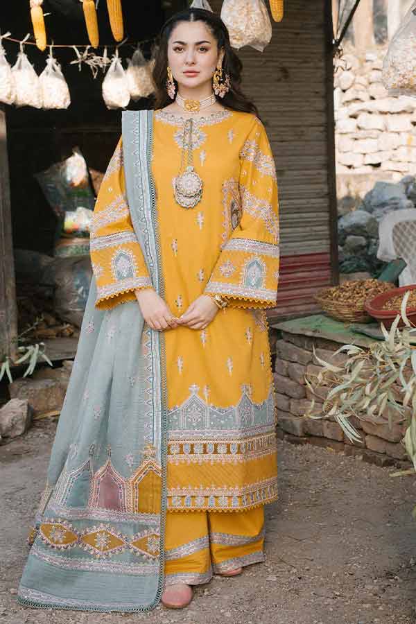 Qalamkar Marahil Luxury Lawn`22 (FEARIE)