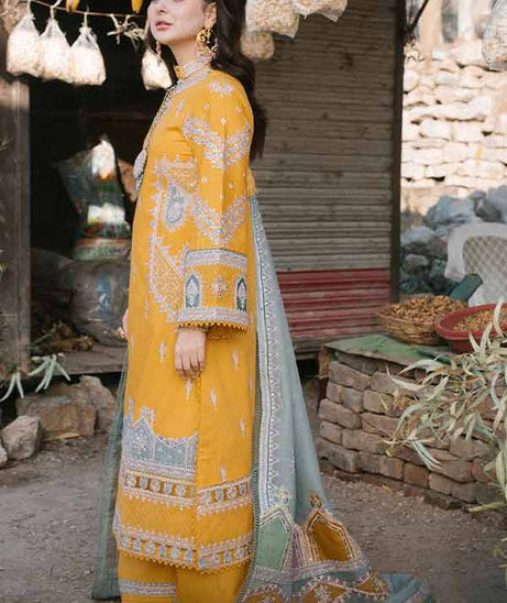 Qalamkar Marahil Luxury Lawn`22 (FEARIE)
