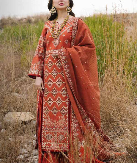 Qalamkar Marahil Luxury Lawn`22 (PARISHEY)