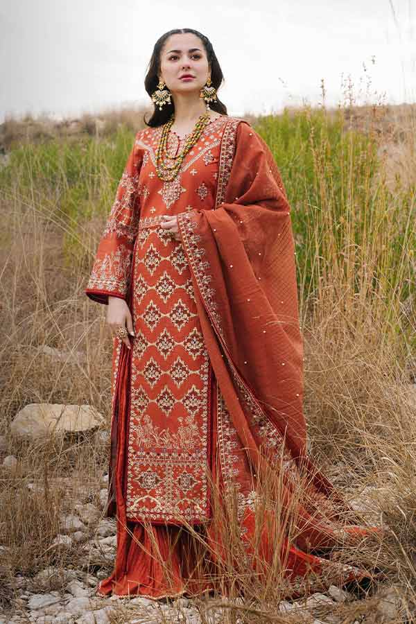Qalamkar Marahil Luxury Lawn`22 (PARISHEY)
