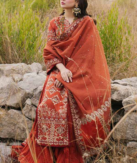 Qalamkar Marahil Luxury Lawn`22 (PARISHEY)