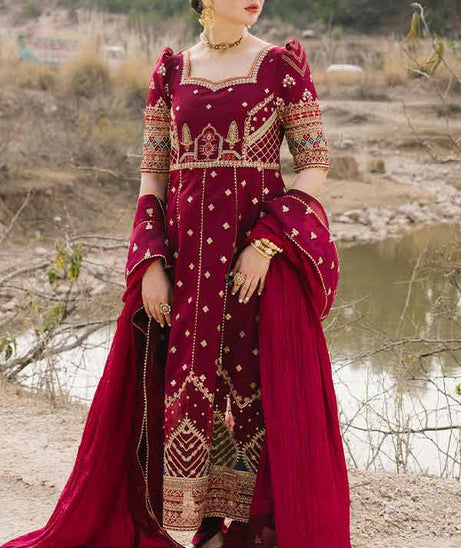 Qalamkar Marahil Luxury Lawn`22 (LEILA)