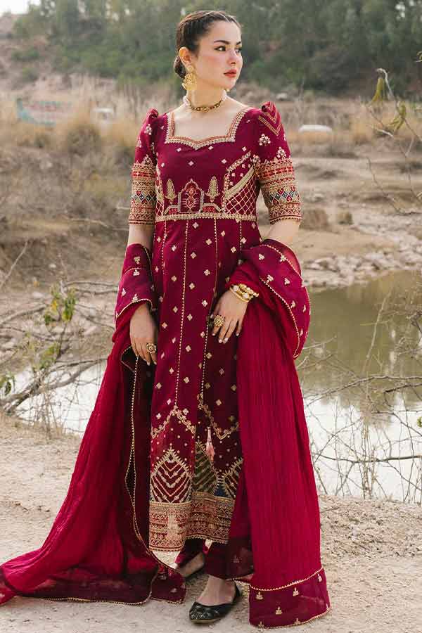 Qalamkar Marahil Luxury Lawn`22 (LEILA)