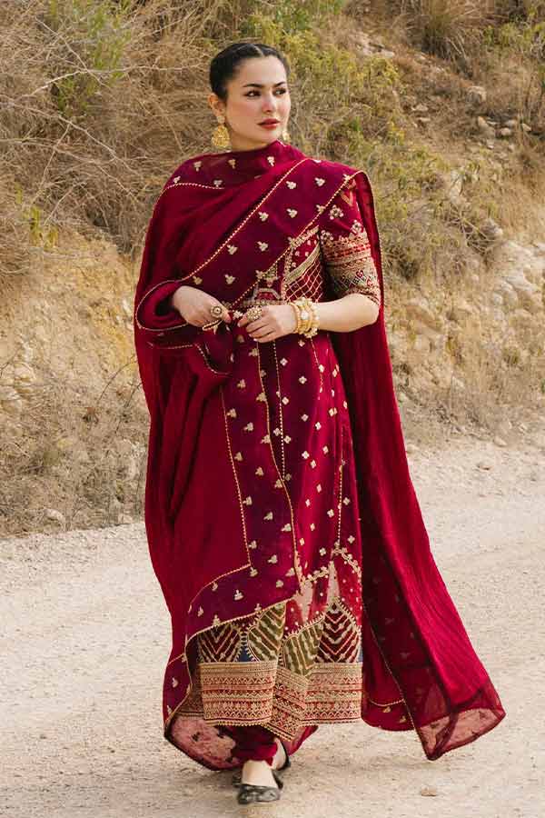 Qalamkar Marahil Luxury Lawn`22 (LEILA)