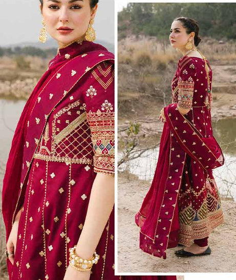 Qalamkar Marahil Luxury Lawn`22 (LEILA)