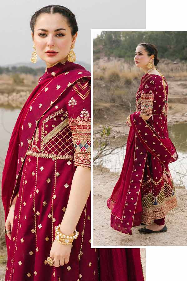 Qalamkar Marahil Luxury Lawn`22 (LEILA)