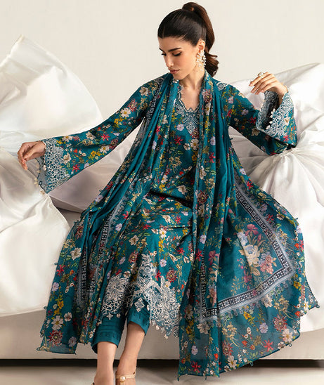 Qalamkar Qprints Lawn'25 PQ#10A (FAHA)