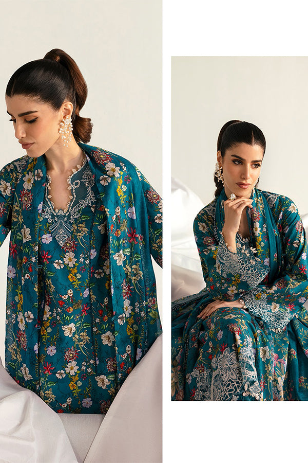 Qalamkar Qprints Lawn'25 PQ#10A (FAHA)