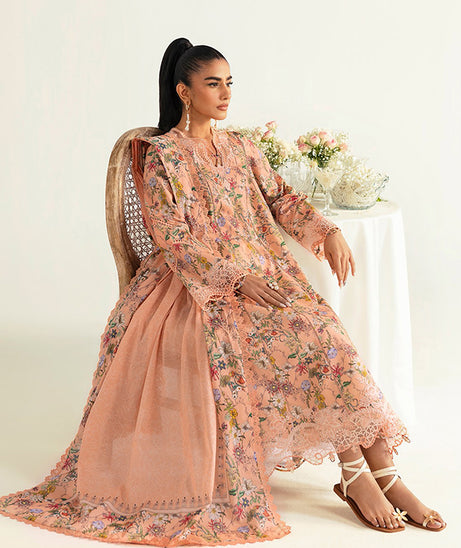 Qalamkar Qprints Lawn'25 PQ#10B (MAIRA)