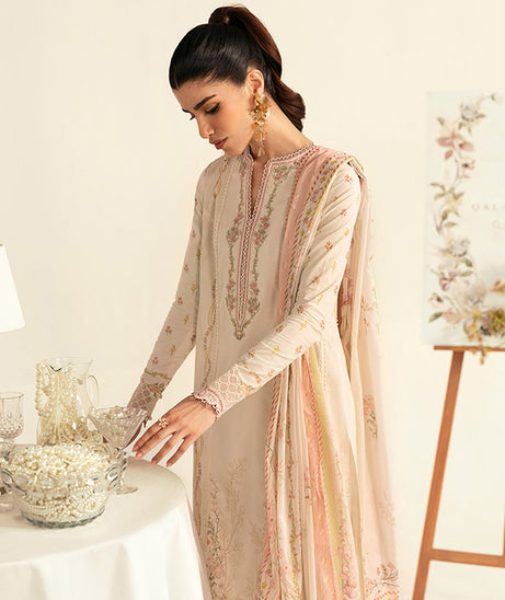 Qalamkar Qprints Lawn'25 PQ#1A (NENA)