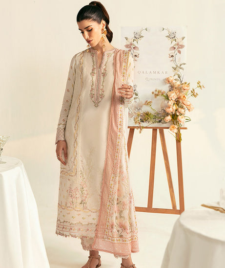 Qalamkar Qprints Lawn'25 PQ#1A (NENA)