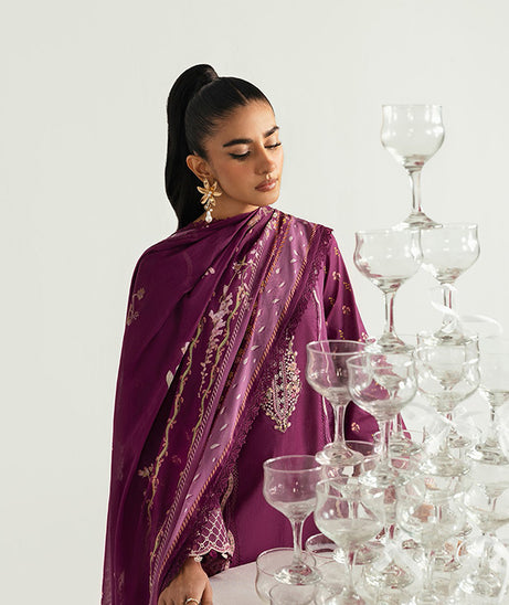 Qalamkar Qprints Lawn'25 PQ#1B (MIYA)