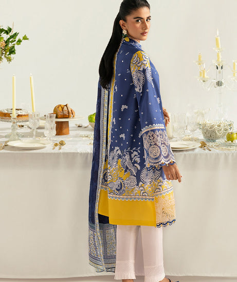 Qalamkar Qprints Lawn'25 PQ#2A (HINA)