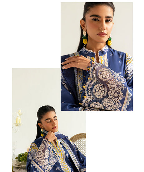 Qalamkar Qprints Lawn'25 PQ#2A (HINA)