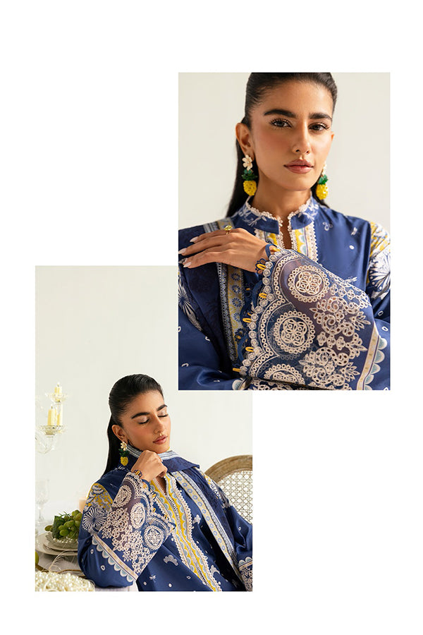 Qalamkar Qprints Lawn'25 PQ#2A (HINA)