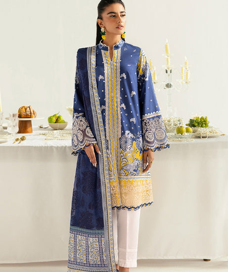 Qalamkar Qprints Lawn'25 PQ#2A (HINA)