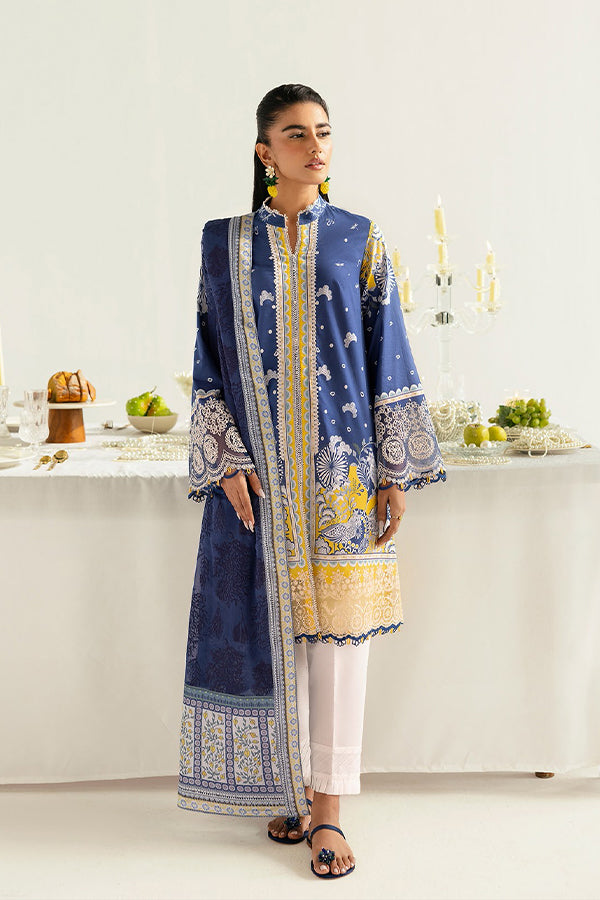 Qalamkar Qprints Lawn'25 PQ#2A (HINA)