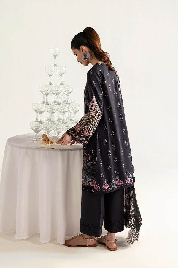 Qalamkar Qprints Lawn'25 PQ#3A (RIDA)