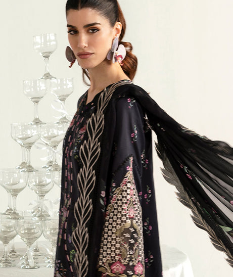 Qalamkar Qprints Lawn'25 PQ#3A (RIDA)