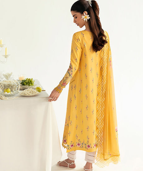 Qalamkar Qprints Lawn'25 PQ#3B (MEHR)