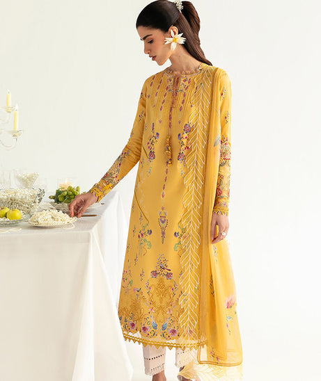 Qalamkar Qprints Lawn'25 PQ#3B (MEHR)
