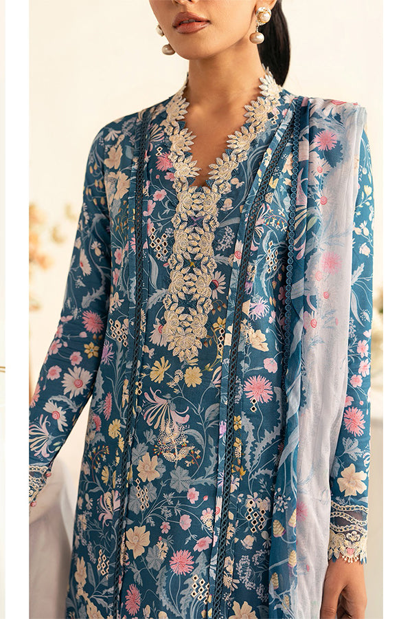 Qalamkar Qprints Lawn'25 PQ#4B (RHEA)