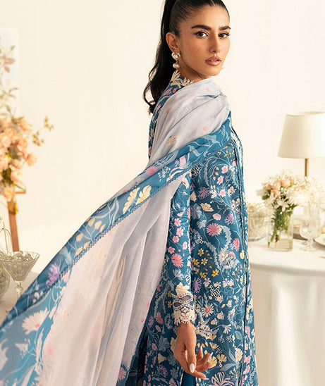 Qalamkar Qprints Lawn'25 PQ#4B (RHEA)