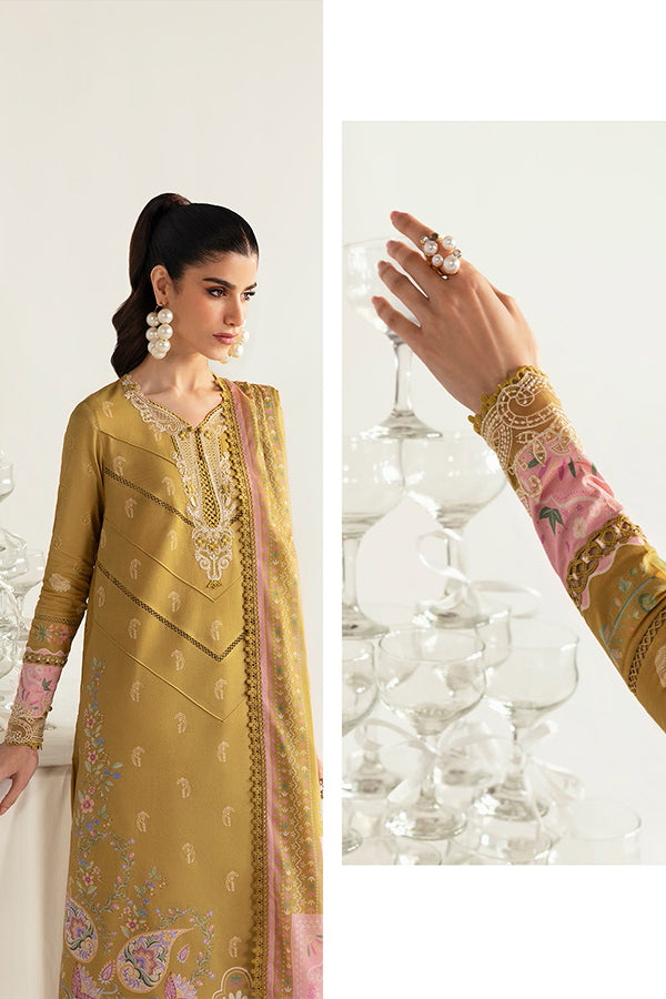 Qalamkar Qprints Lawn'25 PQ#5A (SIAN)