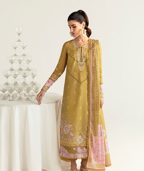 Qalamkar Qprints Lawn'25 PQ#5A (SIAN)