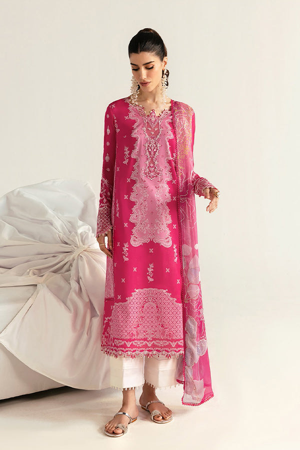 Qalamkar Qprints Lawn'25 PQ#6B (VEDA)