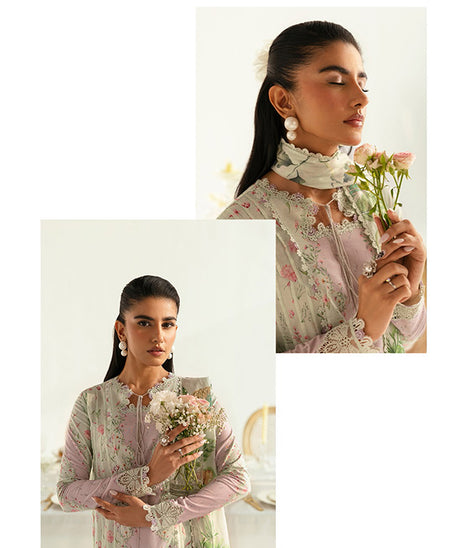 Qalamkar Qprints Lawn'25 PQ#7A (LIRA)