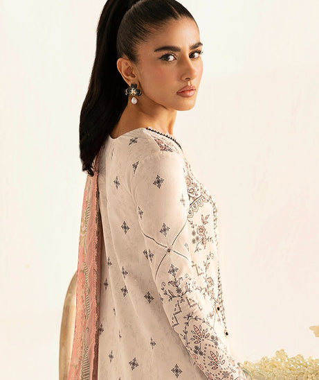 Qalamkar Qprints Lawn'25 PQ#9A (LYRA)